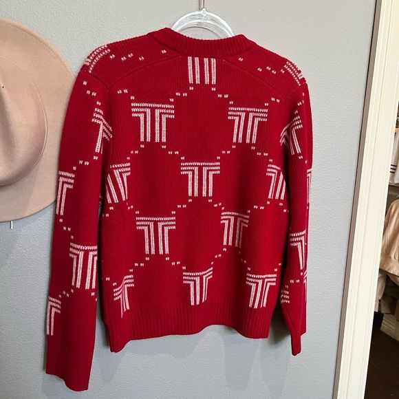 NWT TORY SPORT Merino Net T Jacquard sweater - Picture 4 of 6